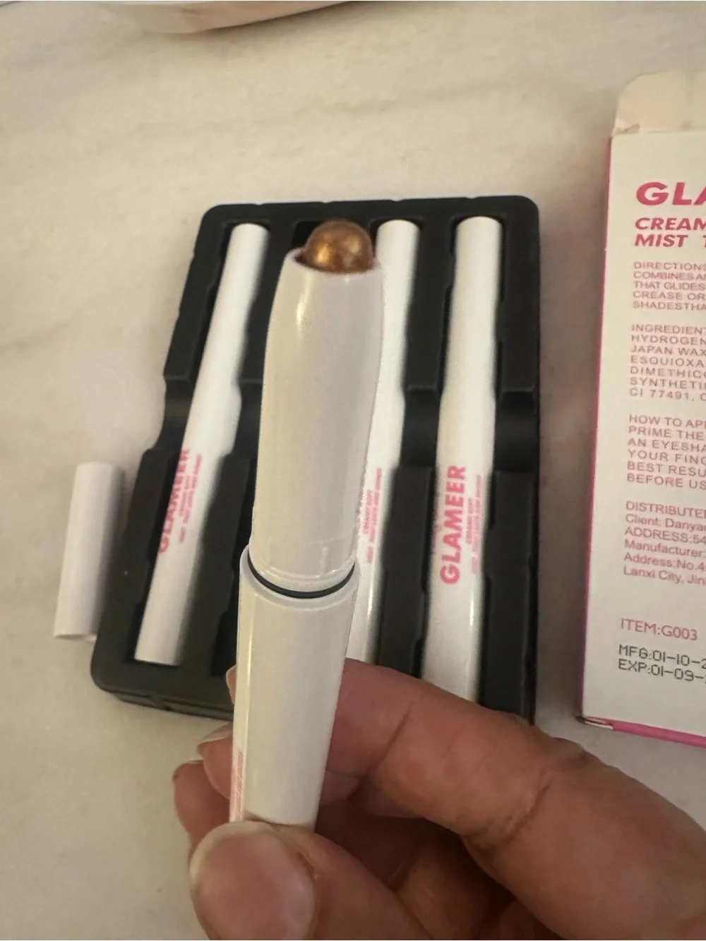 Finely Blend Creamy Eyeshadow Stick - Pink